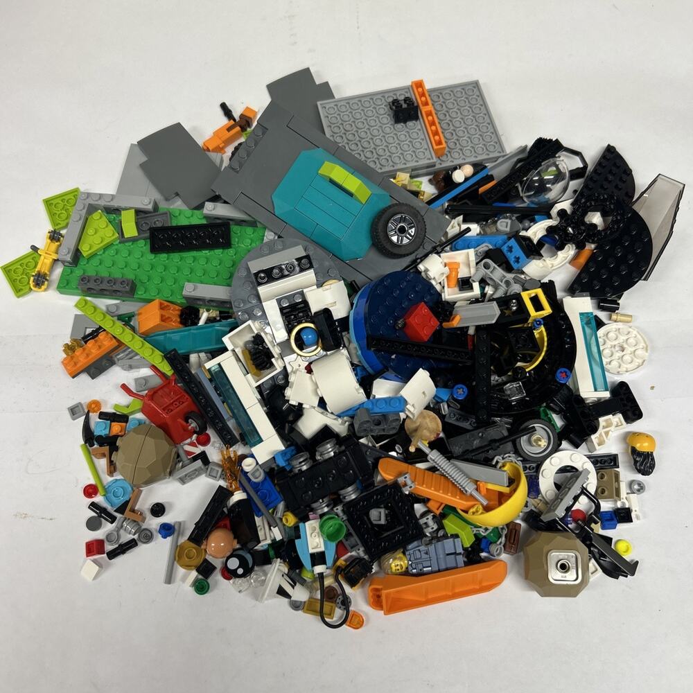 Large Lot Of Lego Blocks Bricks Wheels Accessories Connectors Multiple Extras